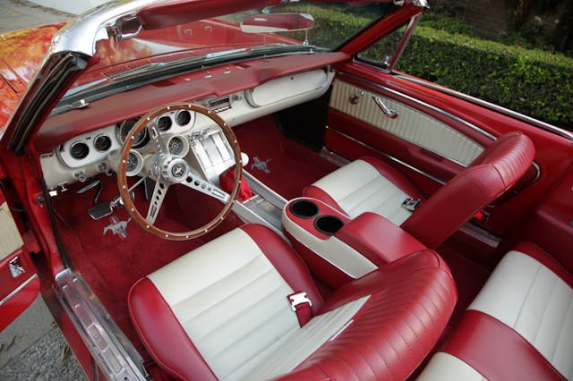 Luis Espinosa 1965 Ford Mustang GT interior