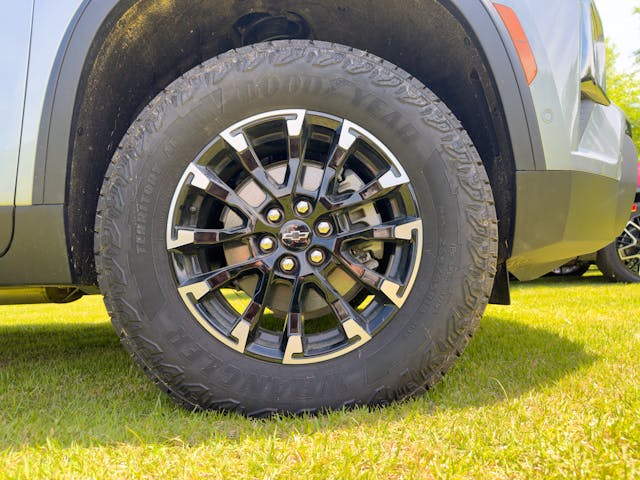 2024 Chevrolet Traverse Z71 tire all terrain goodyear