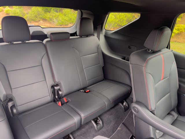 2024 Chevrolet Traverse RS interior third row