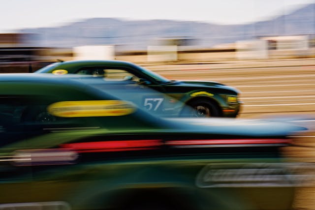 Radford Racing School blur action
