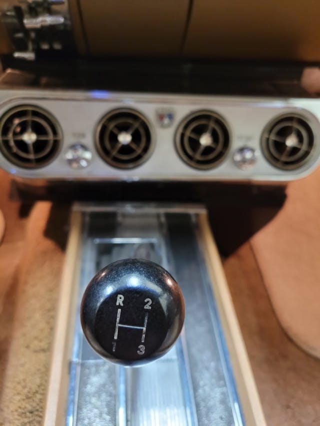 Rick Brough's 1964.5 Ford Mustang coupe shift knob