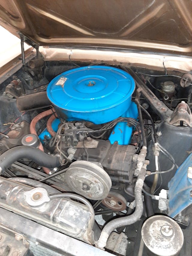 Rick Brough's 1964.5 Ford Mustang coupe original engine