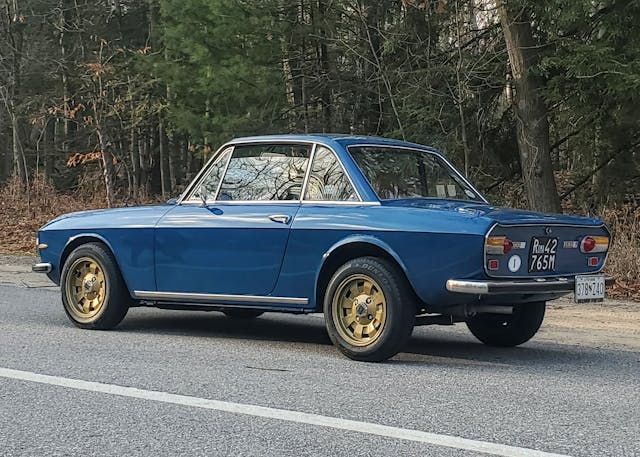 Rob Sass Lancia rear three quarter