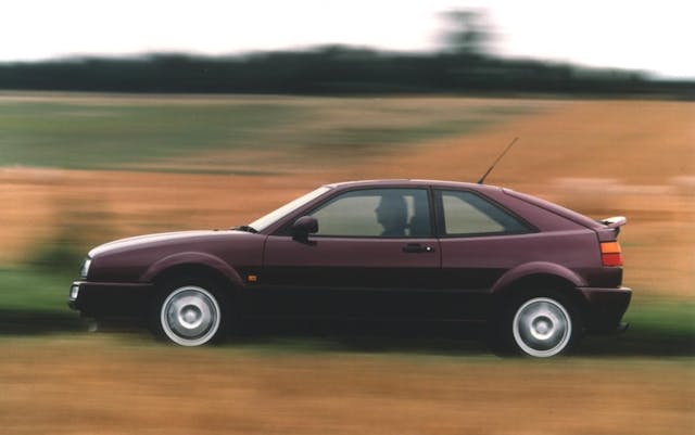 Volkswagen Corrado profile driving