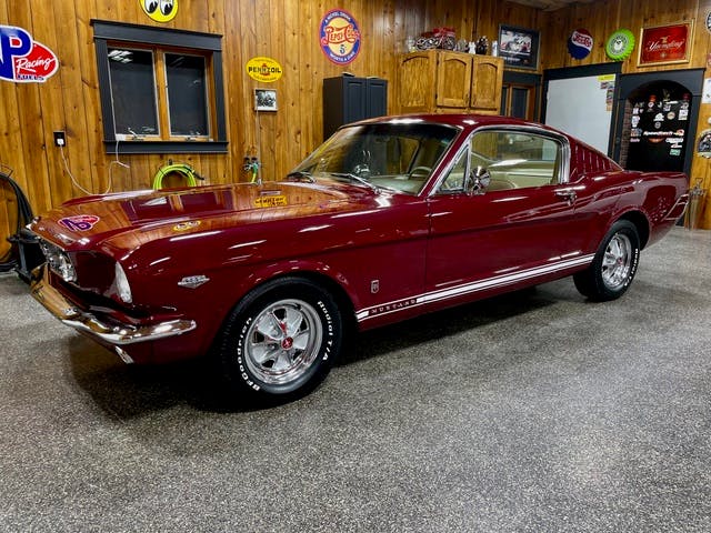 Whitmire Mustang after ceramic coating Nov 2023