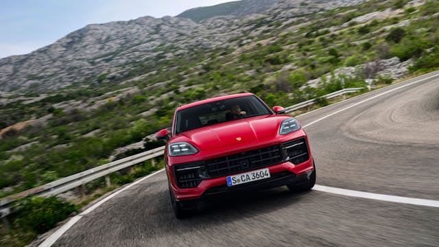 2025 Porsche Cayenne GTS driving