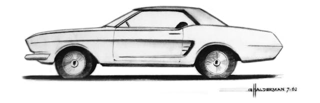 mustang illustration 1962