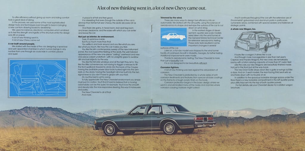 1977 Chevrolet Caprice Classic ad