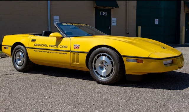 1986 indy pace car convertible