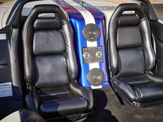 1996 Dodge Viper Stretch interior seats