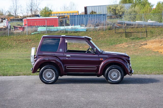 1998 Mitsubishi Pajero Jr. Flying Pug exterior side profile
