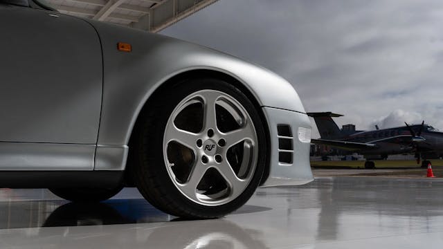 1998 RUF CTR 2 front end side low angle