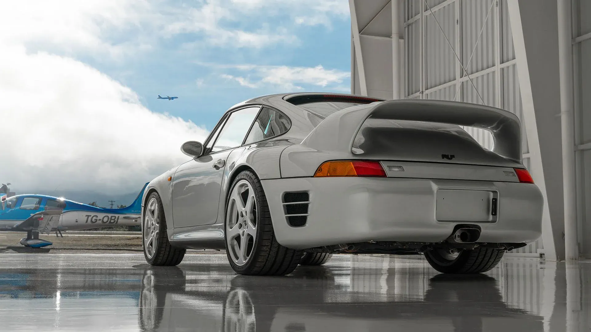Spark 1/43 – Porsche RUF CTR 2 Argent 1996 – Miniature Neuve S0706 0520