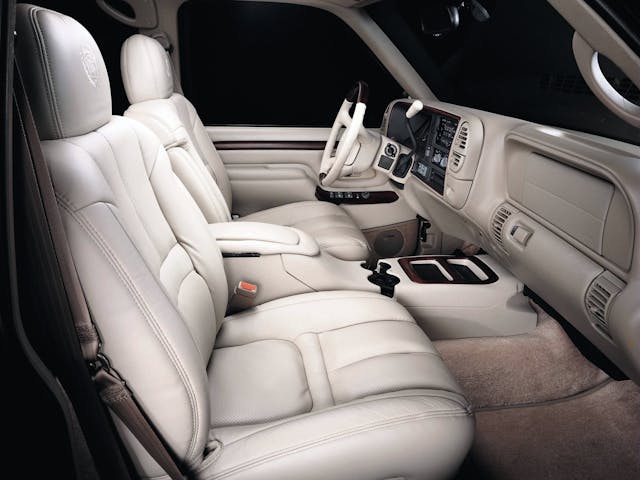 1st Generation Cadillac Escalade interior