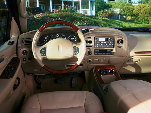 1st Generation Lincoln Navigator SUV interior