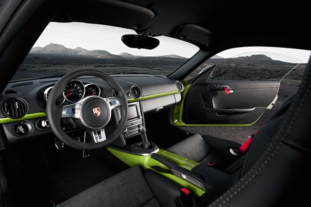 2011 Porsche Cayman R interior