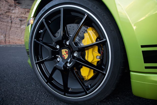 2011 Porsche Cayman R wheel tire brake