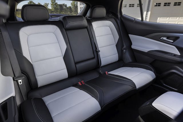 2024 Chevrolet Equinox EV 3LT interior rear seats