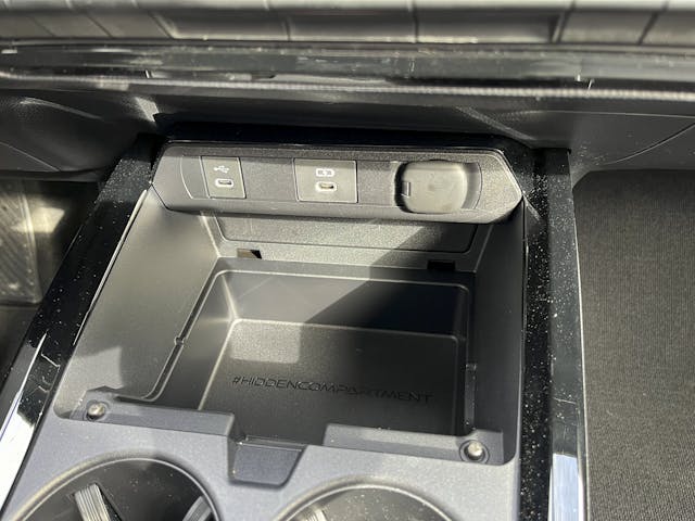 2024 Toyota Prius Limited AWD interior center console power ports