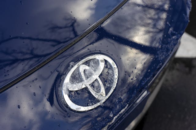 2024 Toyota Prius Limited AWD nose emblem logo detail