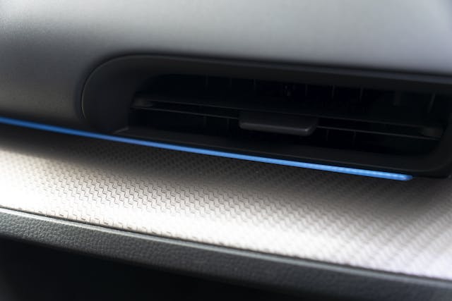 2024 Toyota Prius Limited AWD interior dash lighting detail