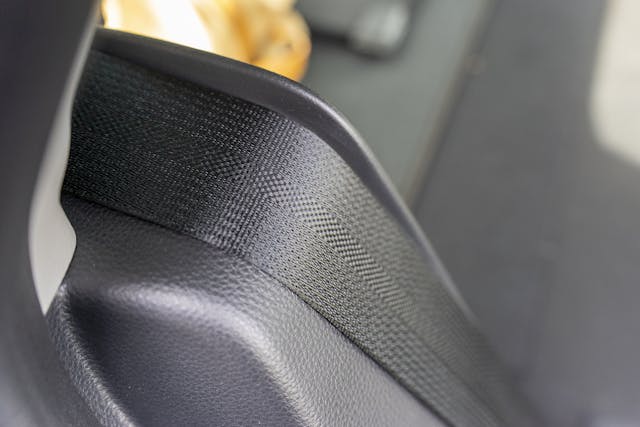 2024 Toyota Prius Limited AWD interior seat belt integration detail