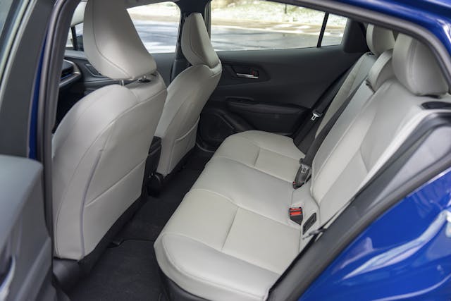 2024 Toyota Prius Limited AWD interior rear seats