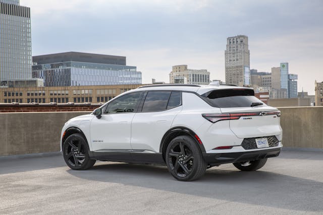 2024 Chevrolet Equinox EV 3RS rear three quarter