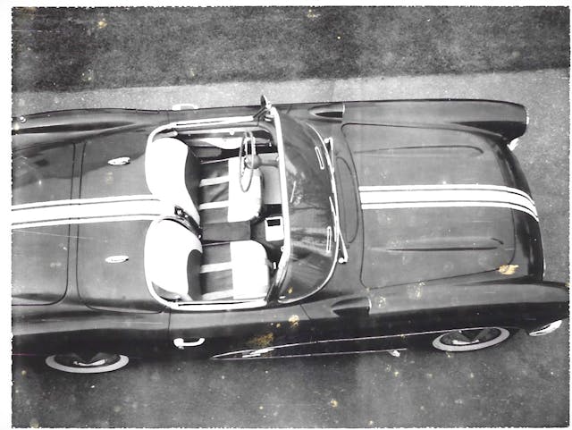 1957 Corvette customized interior