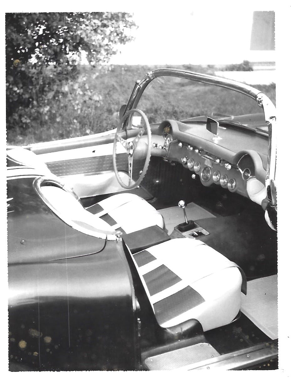 1957 Corvette customized interior 2