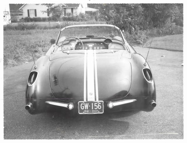 1957 Corvette finished custom rear