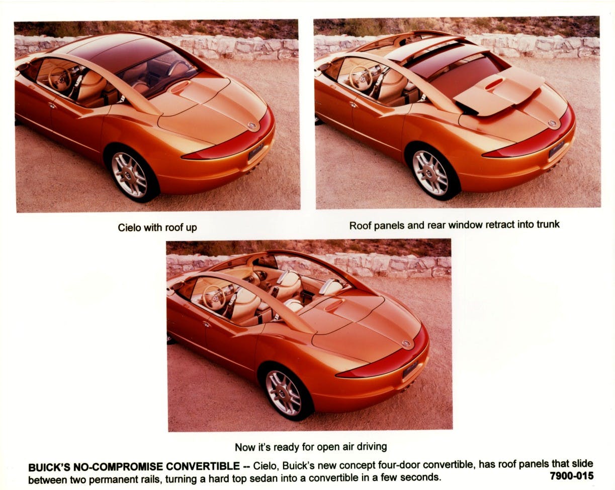 1999 Buick Cielo concept convertible