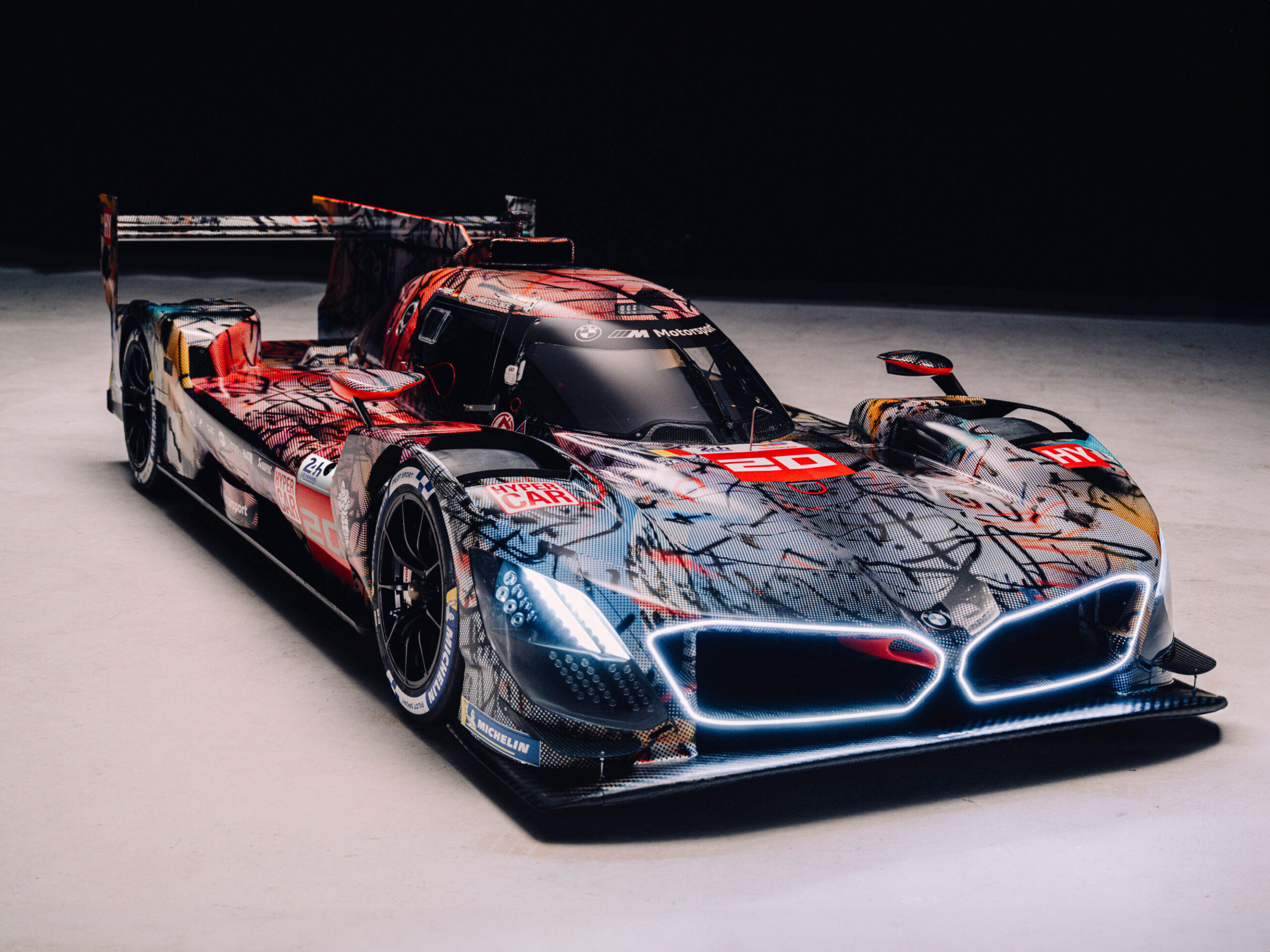 BMW Art Car #20: Julie Mehretu's M Hybrid V-8 Le Mans Racer