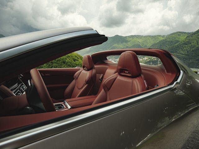 BMW Skytop Concept interior seats