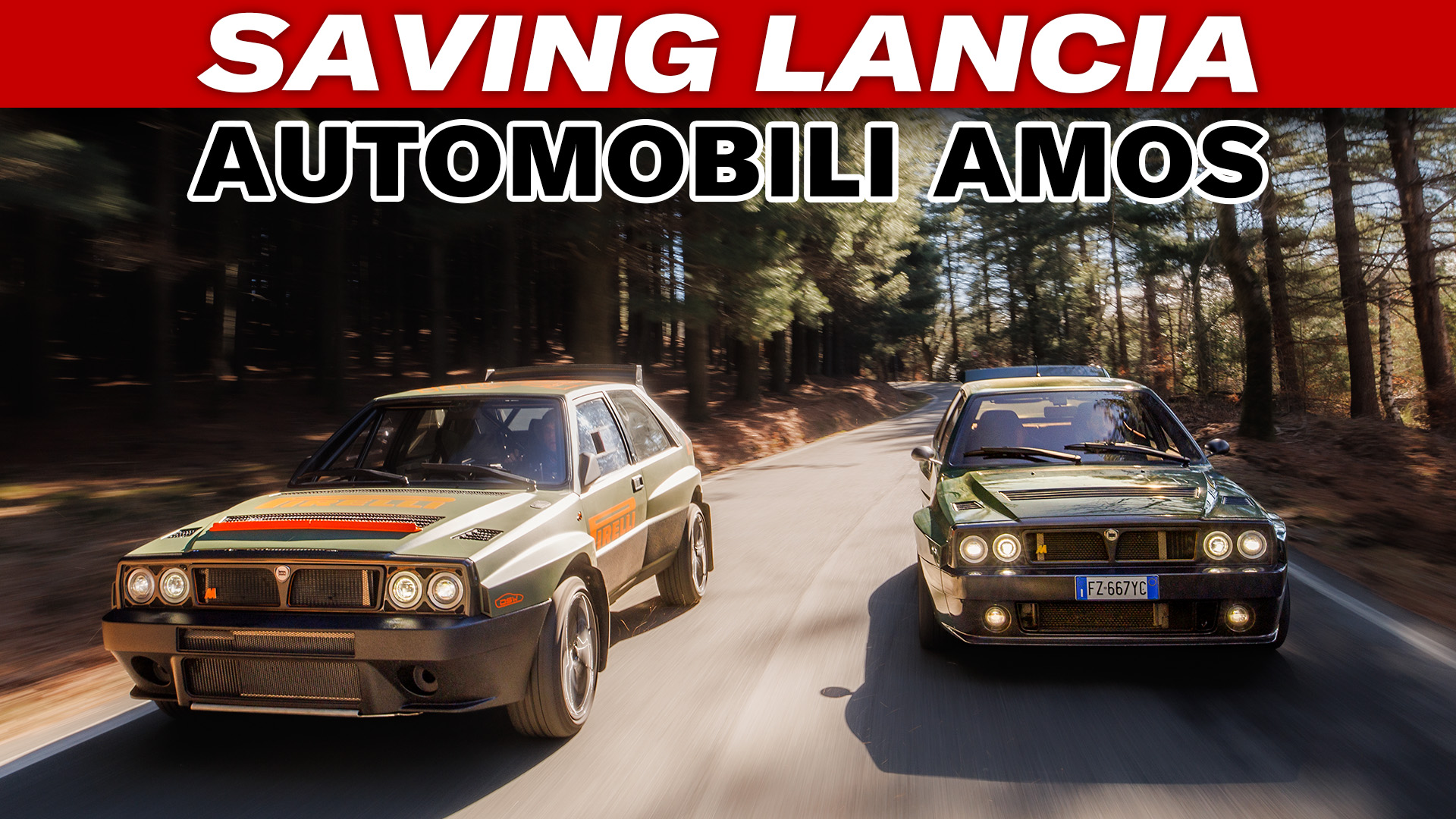 Larry Chen Experiences a Wild Lancia Delta Integrale Restomod