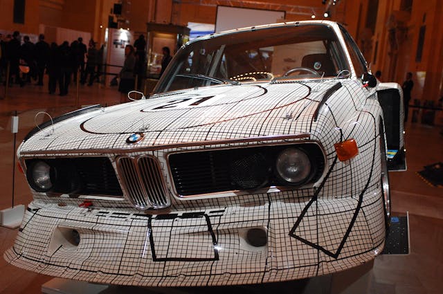 Public Art Installation Unveils The BMW Art Cars