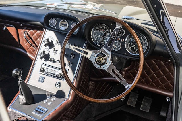 Gordon-Keeble interior steering wheel