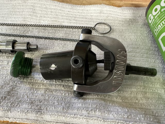 Goodson diamond hone mandrel