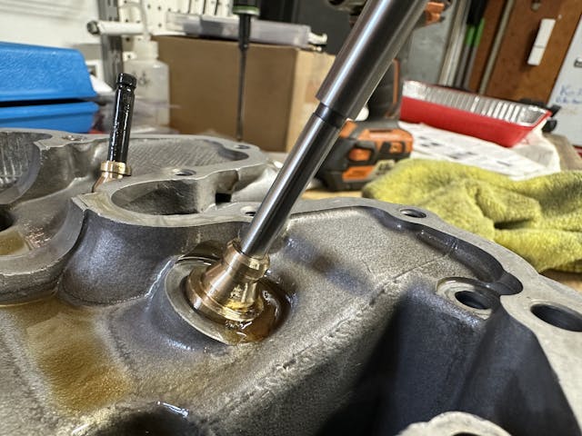 valve guide pilot sizing valve guide