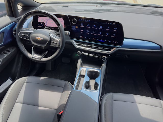 2024 Chevrolet Equinox EV interior