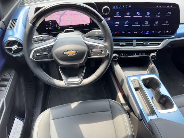 2024 Chevrolet Equinox EV interior