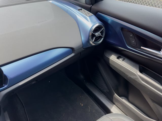 2024 Chevrolet Equinox EV blue interior