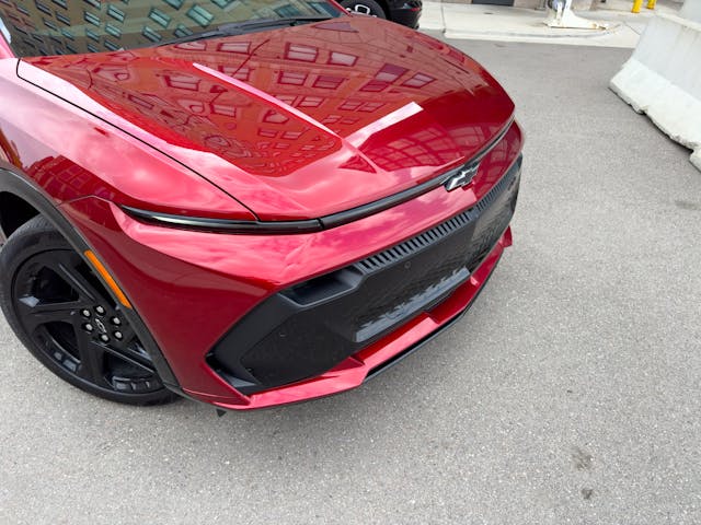 2024 Chevrolet Equinox EV RS front three quarter view