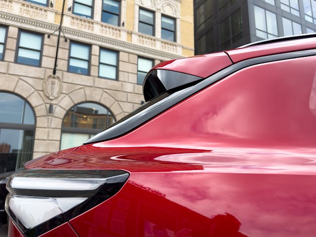 2024 Chevrolet Equinox EV RS rear spoiler