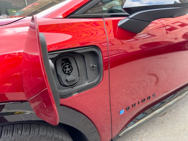 2024 Chevrolet Equinox EV RS charge port
