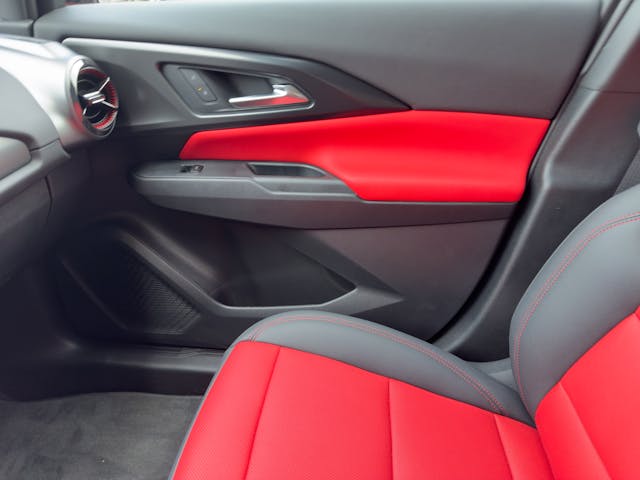 2024 Chevrolet Equinox EV RS interior red