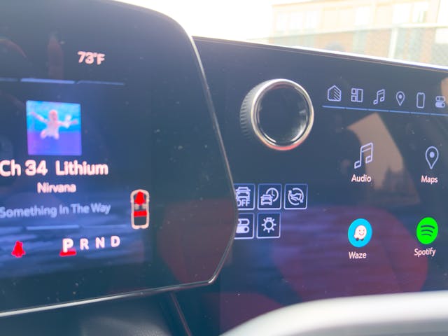 2024 Chevrolet Equinox EV RS interior infotainment