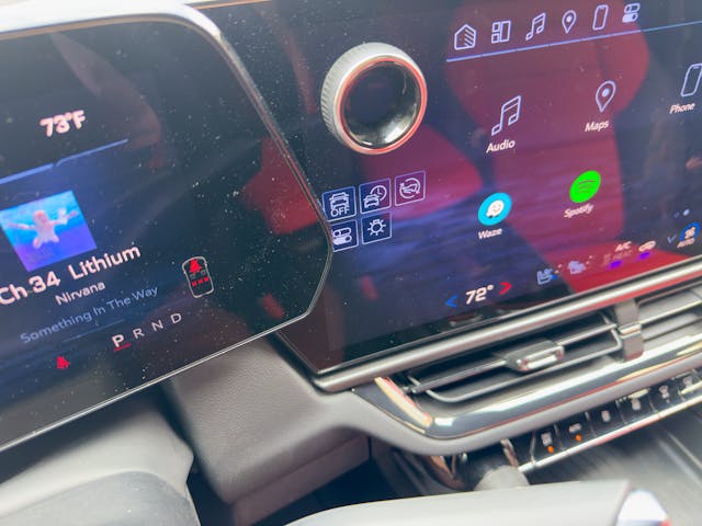 2024 Chevrolet Equinox EV RS interior infotainment