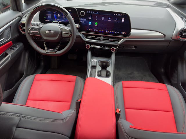 2024 Chevrolet Equinox EV RS interior red