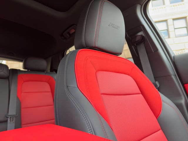 2024 Chevrolet Equinox EV RS interior red